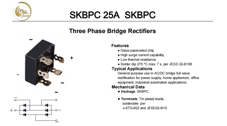 SKBPC 25A SKPBC 2