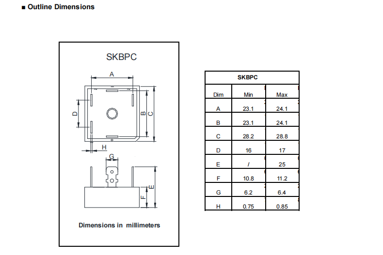 SKBPC 15A SKPBC 5