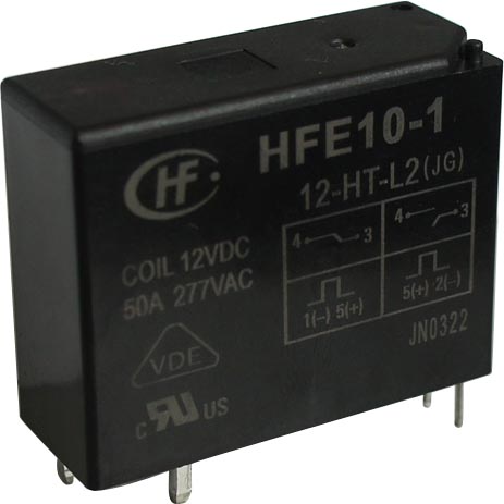 HFE10-1 New Energy Magnetic Latching Relay 