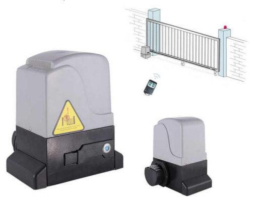 Ascendant Remote Control Electric Sliding Gate Motor 2 from China