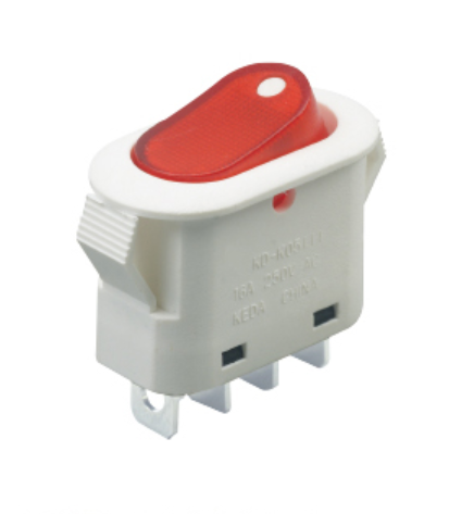 Rocker Switch KCD4-101-N-4